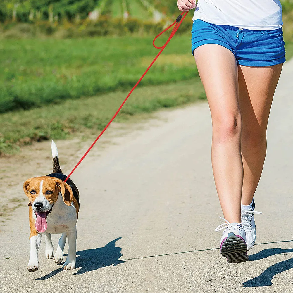 

3pcs Pet Leash 140cm Long Wear resistant Soft Nylon Dog Lead Lightweight Portable Training Collar Harness Rope for Dogs