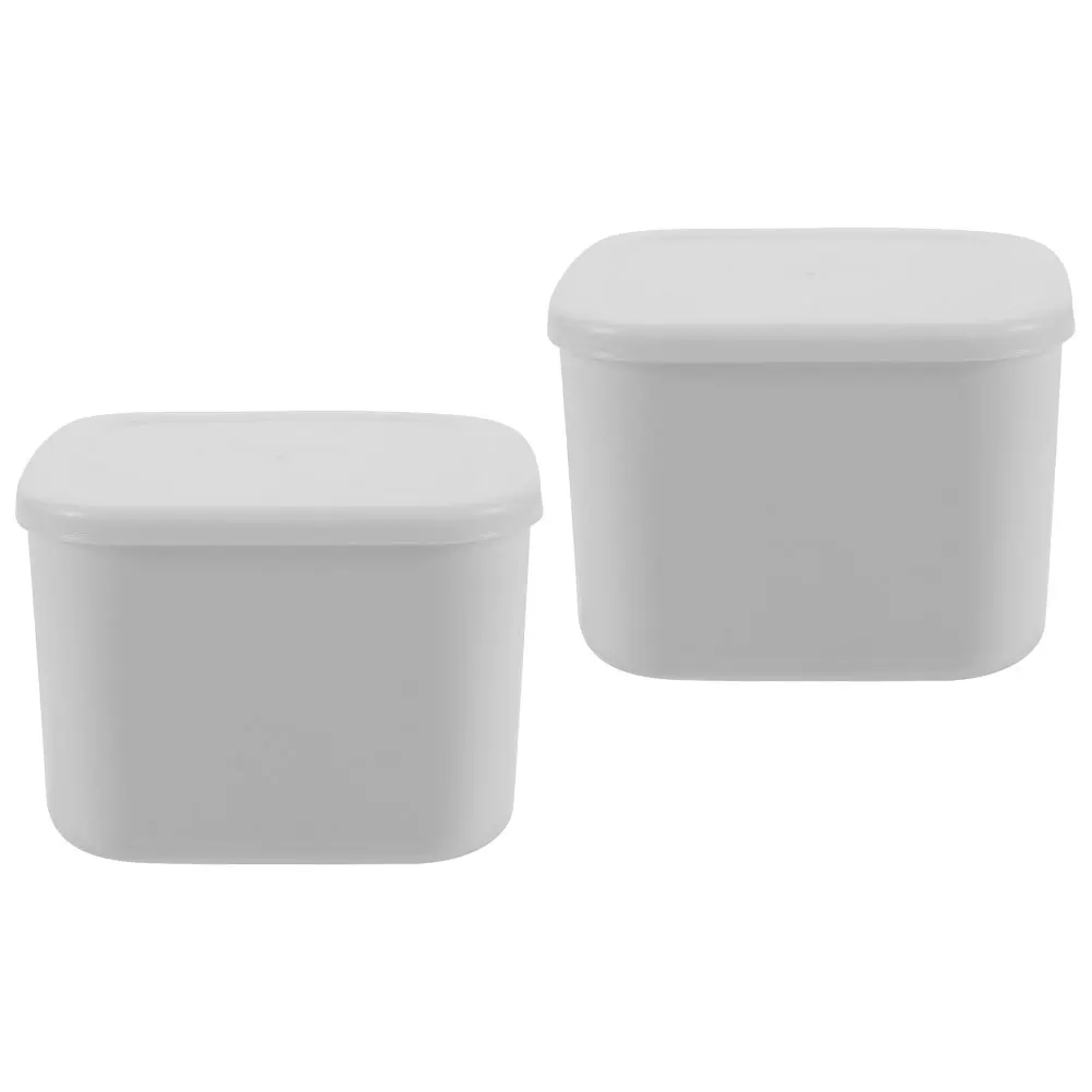 

2 Pcs Cheese Keeper Containers for Fridge Storage Reusable PP Material Long Sliced Cheese