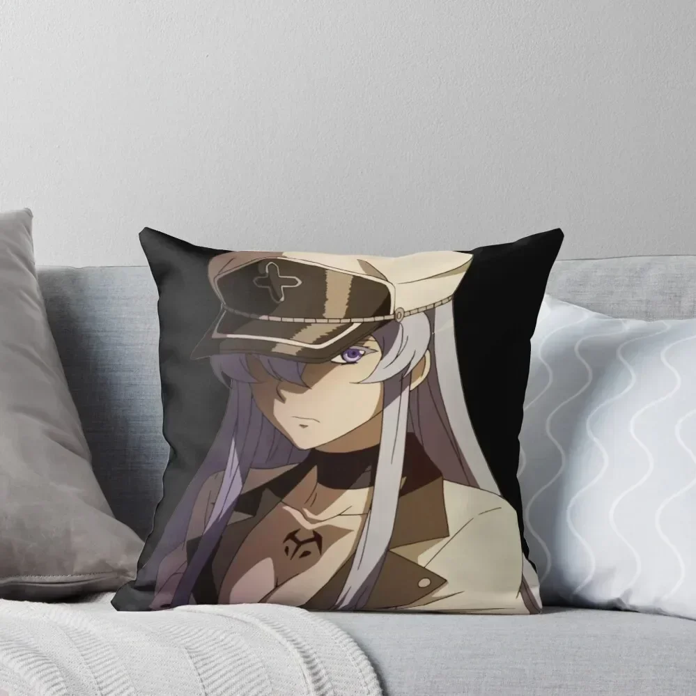 Esdeath (Akame Ga Kill!) Throw Pillow Marble Cushion Cover Pillow Case Christmas pillow