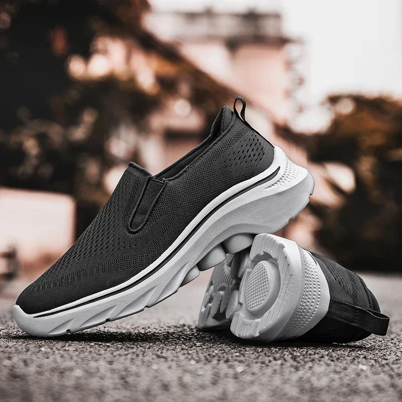 

Summer Multi-color Mesh Soft Sole Rubber Sleeve Casual New Breathable Flat Anti-slip Men's Casual Sports Shoes