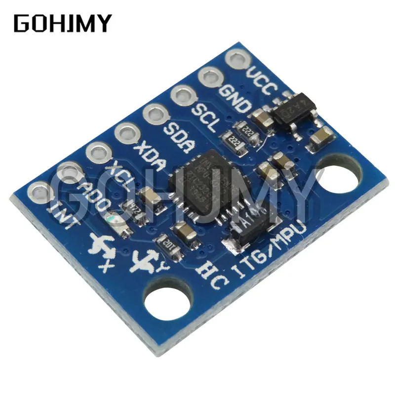 10PCS/Lots Standard I2C GY-521 MPU-6050 MPU6050 Module 3 Axis Analog Gyro Sensors + 3 Axis Accelerometer Module
