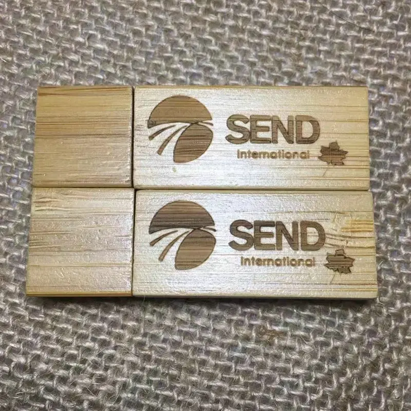 (10 قطعة شعار مجاني) صندوق خشبي USB3.0 محرك فلاش 64 جيجابايت التصوير هدية يو القرص 32 جيجابايت 16 جيجابايت محركات القلم 8 جيجابايت عصا الذاكرة الشخصية