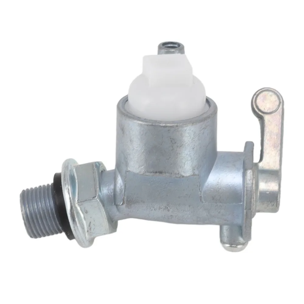 

Aluminum Alloy Fuel Tank Tap Silver Compact Fuel Shut Off Valve Threaded Inlet for Robin EY15 EY20 Ey28 RGX3500 RGX2400 Engine