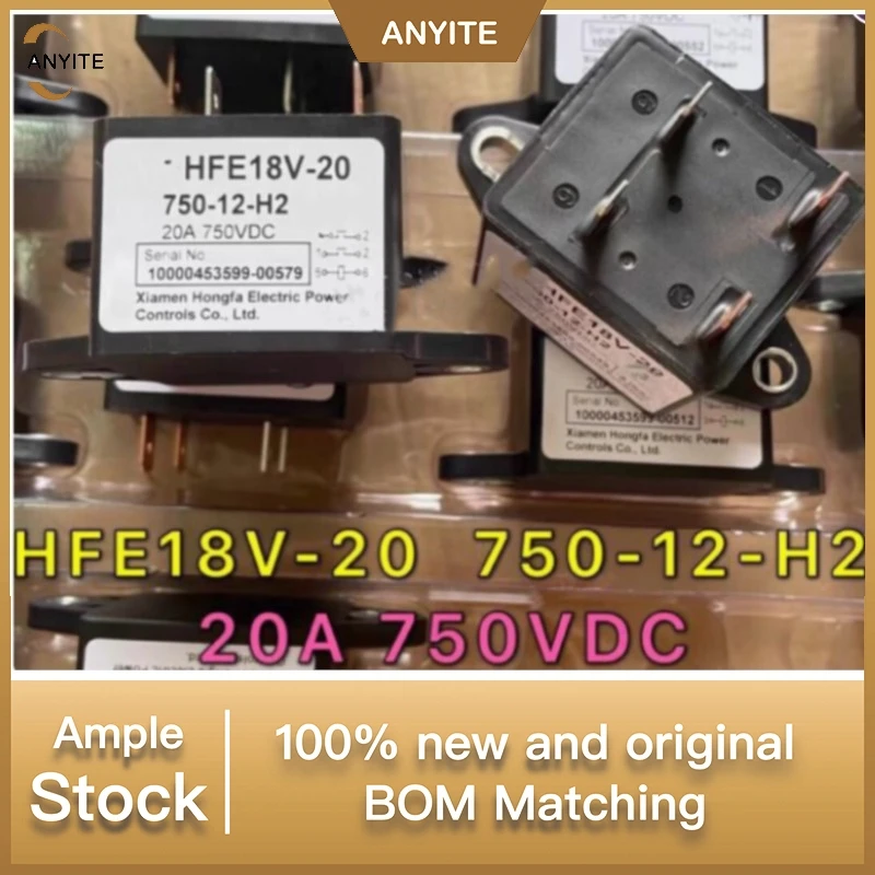 New 1Pcs/LOT   HFE18V-20 750-12-H2   HFE18V-20 750-24-H2 24V  20A750VDC