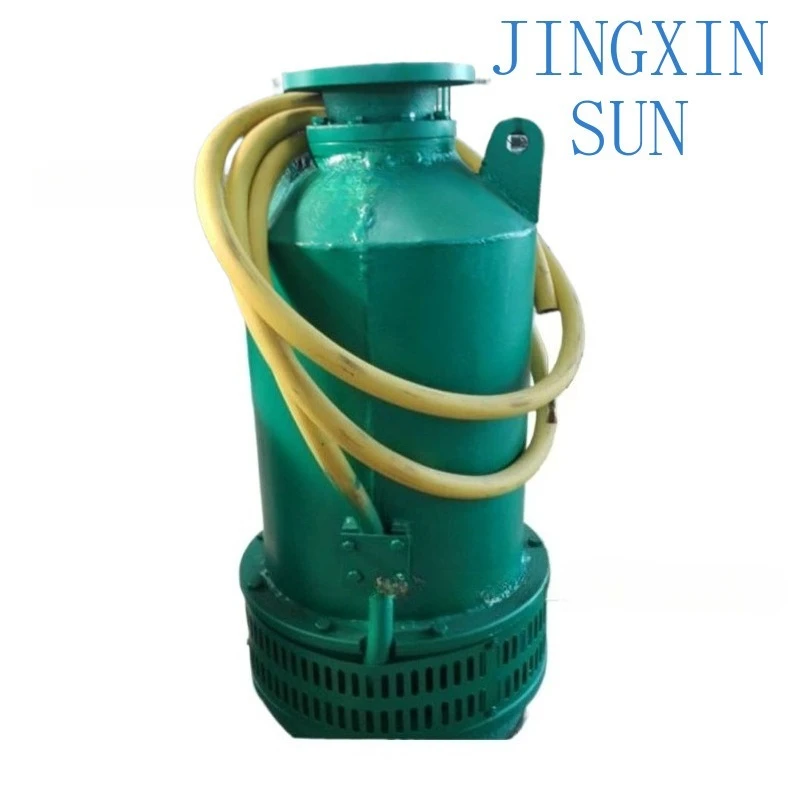 Mine submersible ewage and sand pump anti-rust and corrosion-resistant large head, durable explosion-proof submersible pump
