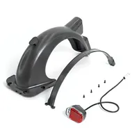 Rear Fender Taillight Wheel Splash Mudguard Water Baffle For Ninebot Segway MAX G30 G30D German Version Electric Scooter Part