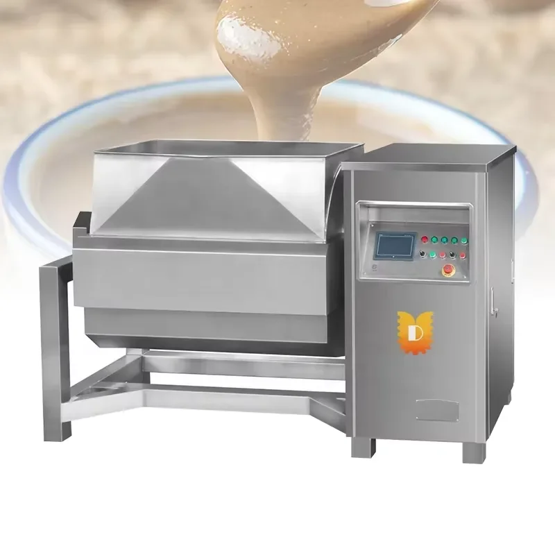 Industrial Automatic Electric Self Rotating Heating Cream Candy Cooking Pot Sauce Mixer Cooking and Mixing Kettle Machine
