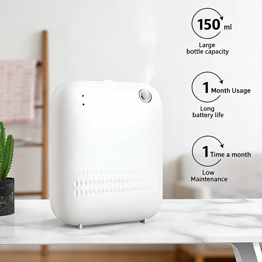 Bluetooth Control Aroma Diffuser | Smart Home Essential Oil Diffuser | Hotel Fragrance | Bathroom-Specific Aromatherapy Machine