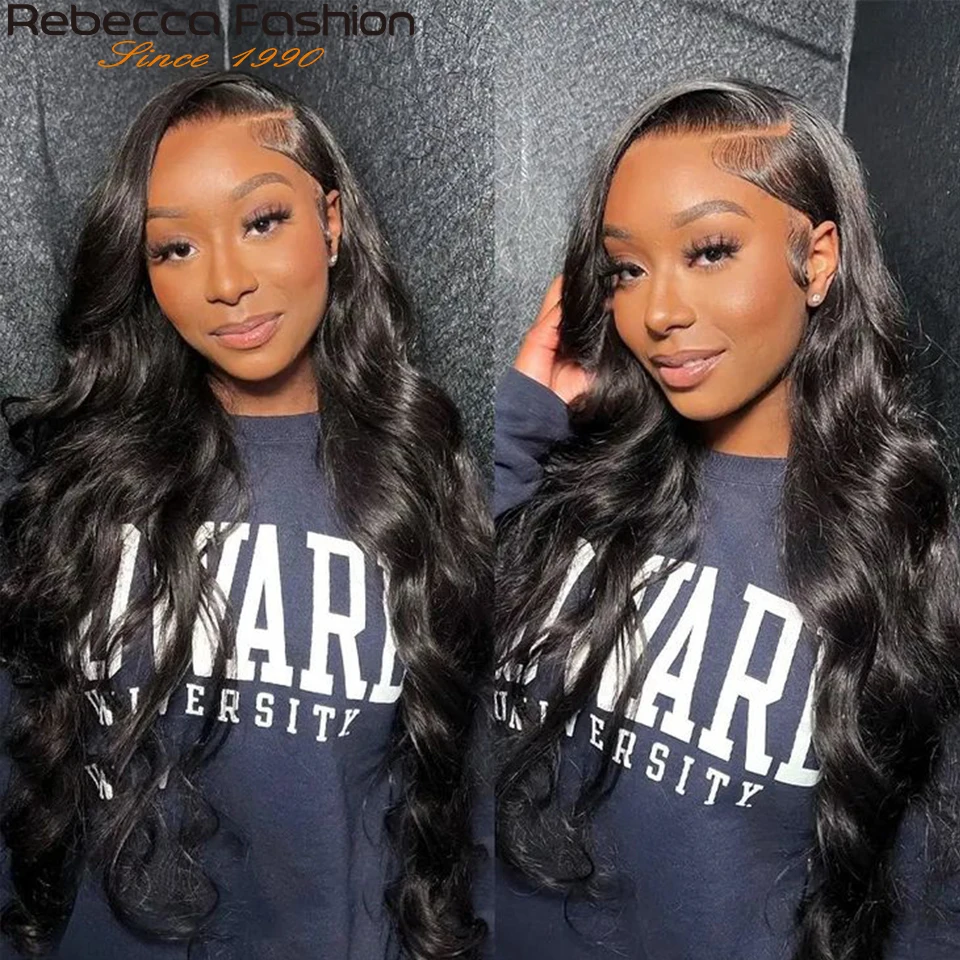 13X4 Lace Body Wave Frontal Wig Human Hair Lace Front Wig Pre-plucked Human Hair Lace Wig Brazilian Body Wave Lace Front Wig