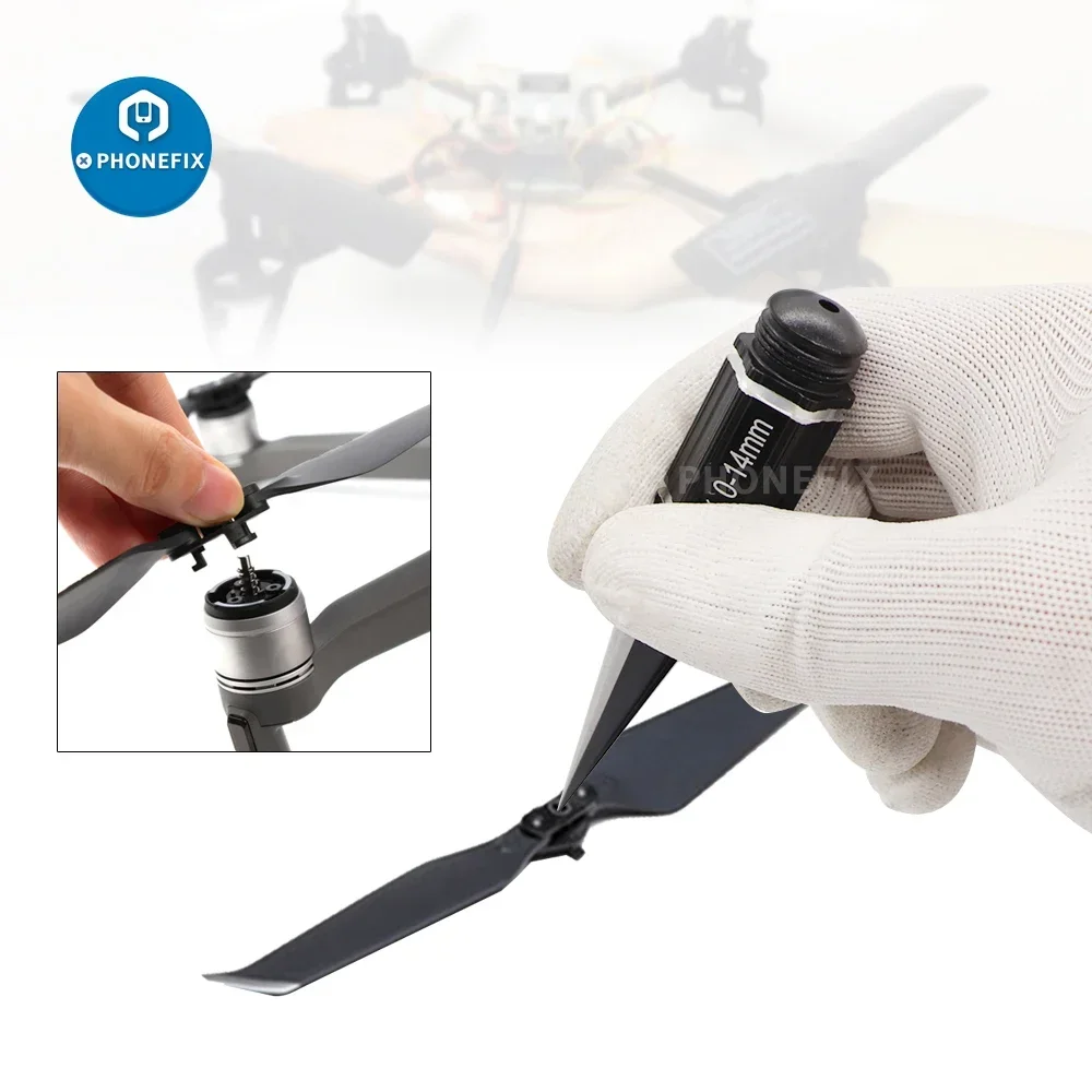 0-14mm RC Drone Hole Puncher Reamer Curved Straight Scissors Hand Tools for Car Body Shell Mounting Lexan Plastic Phone Repair