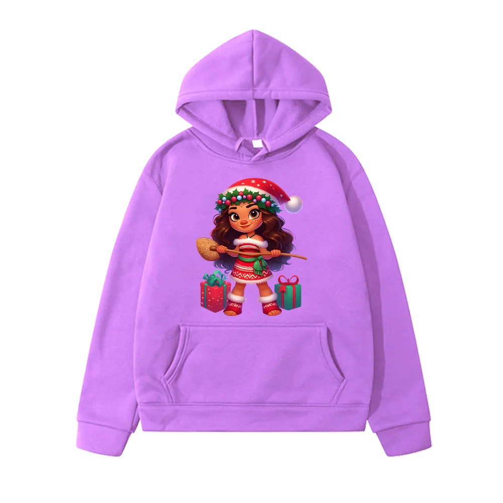 Disney Moana Kids Hoodies Adorable Vaiana Christmas Perfect Gift Pullover Children Funny Boys Girls Sweatshirts Fleece Sudaderas