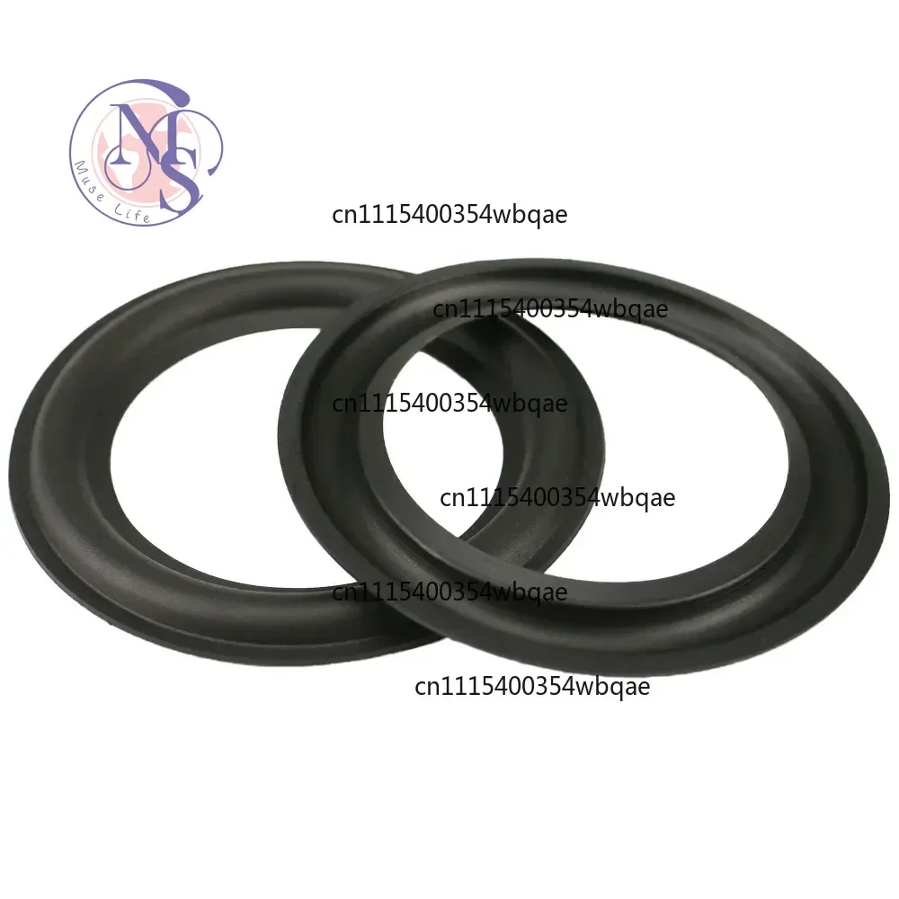 ZOCI-2.75 Inch 67mm Speaker Rubber Surround Side New Folding Ring Speaker Repair Parts Horn Rubber Edge 2PCS
