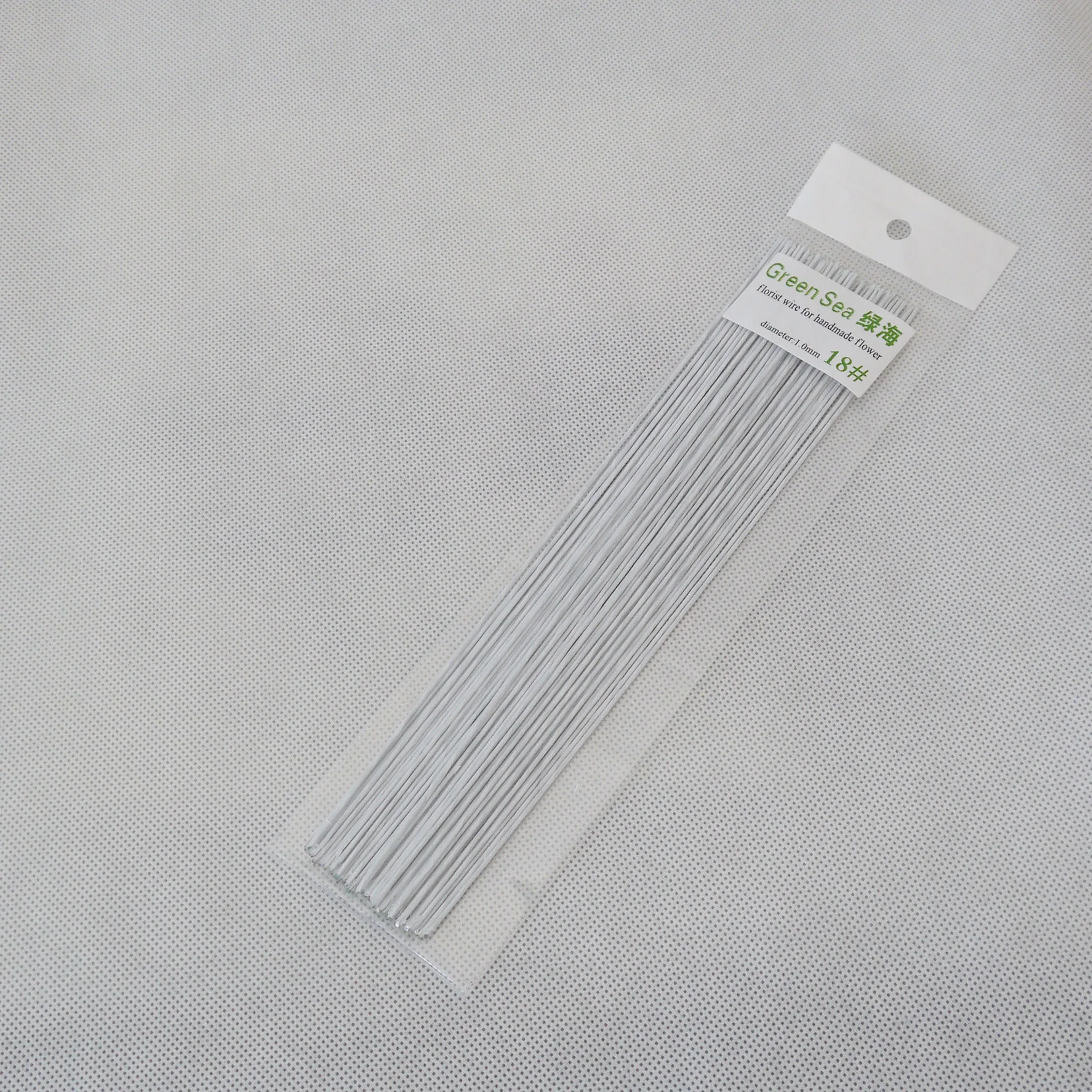 18# white paper wrapped wire 30 pieces cake plug-in decoration accessories wire 25 cm long