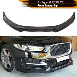 Carbon Fiber / FRP Front Bumper Lip Spoiler Splitters for Jaguar XE XF XEL XFL Sedan 4-Door 2015 2016 2017 Front Bumper Lip