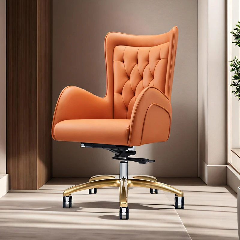 Boss Reception Chair Simple Modern Bar Chair Beauty Salon Club Leather KTV Reception Rotating Chair