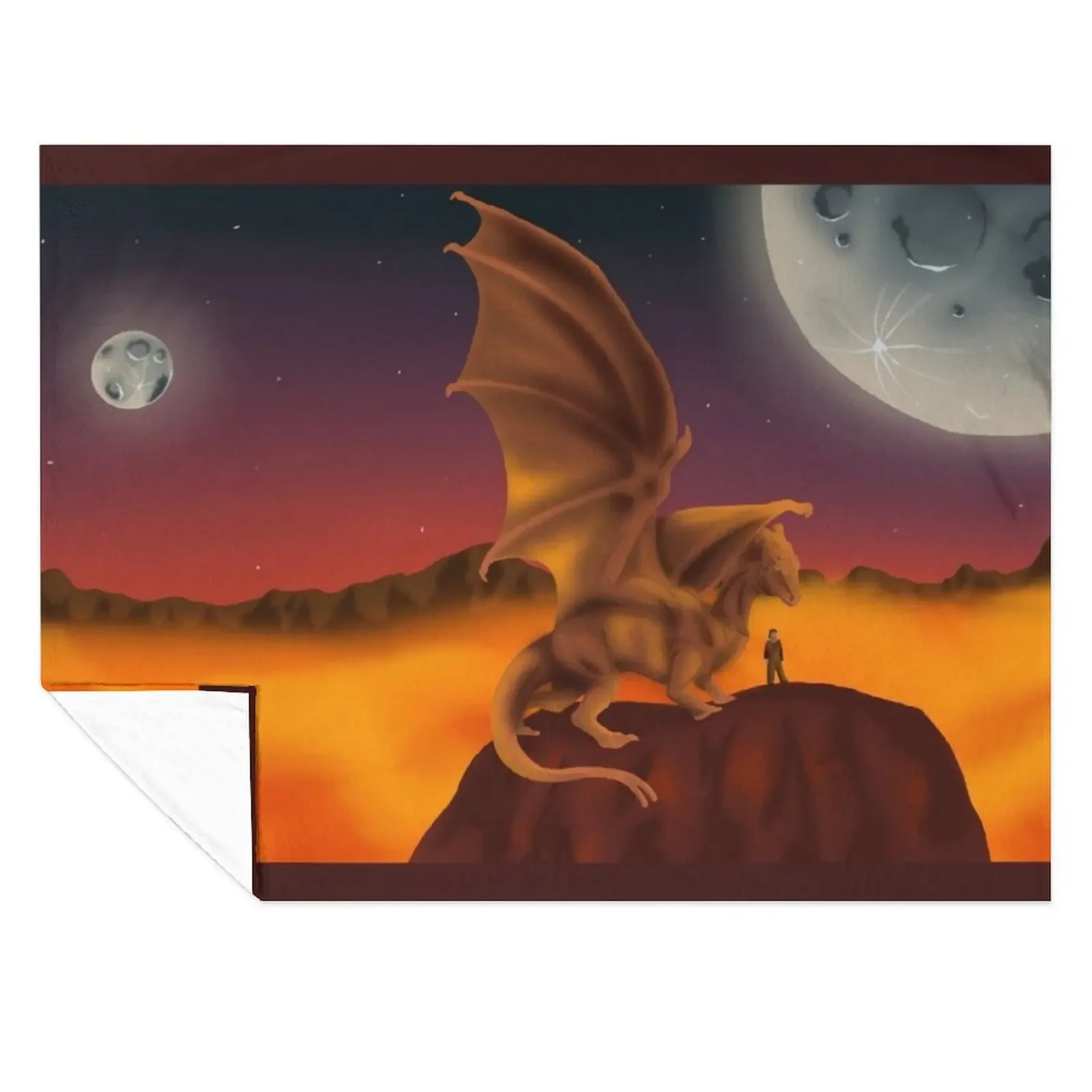 

Chronicles of Pern Dragonriders of Pern Throw Blanket Luxury Thicken Comforter Bed covers Baby Blankets