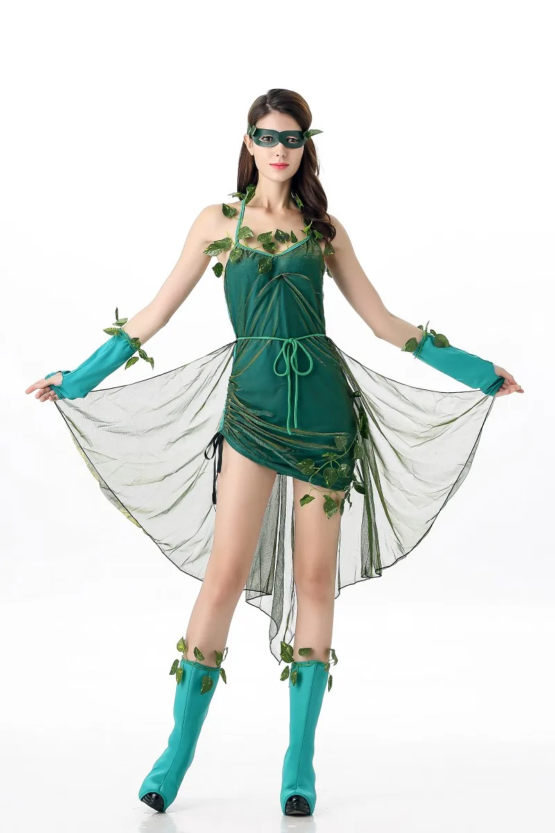 een Fairy Halloween-kostuum Boomprestatie-outfit Rollengang Elf-pak voor dames Lente 2023, toneelkostuum