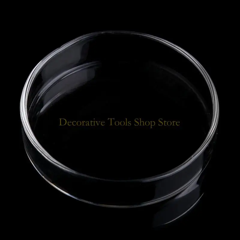 Qx2e camarão alimentador acrílico répteis répteis redondos bandeja alimentos tigela 2.4 "diâmetro