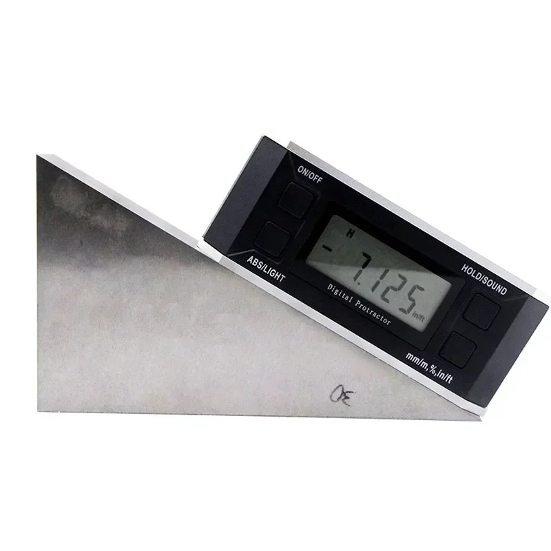 Digital Protractor Electronic Protractor Inclinometer With Magnet Illuminate Level Angle Gauge Level Box Inclinometer