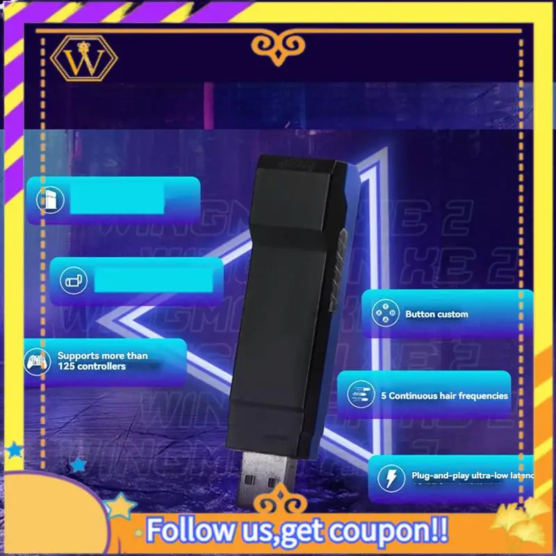 

Новейший USB-адаптер Конвертер Wingman XE2 для контроллеров переключателей серии X/One/Elite2/PS5/PS4/PS3/Switch для PS4/Switch/PC