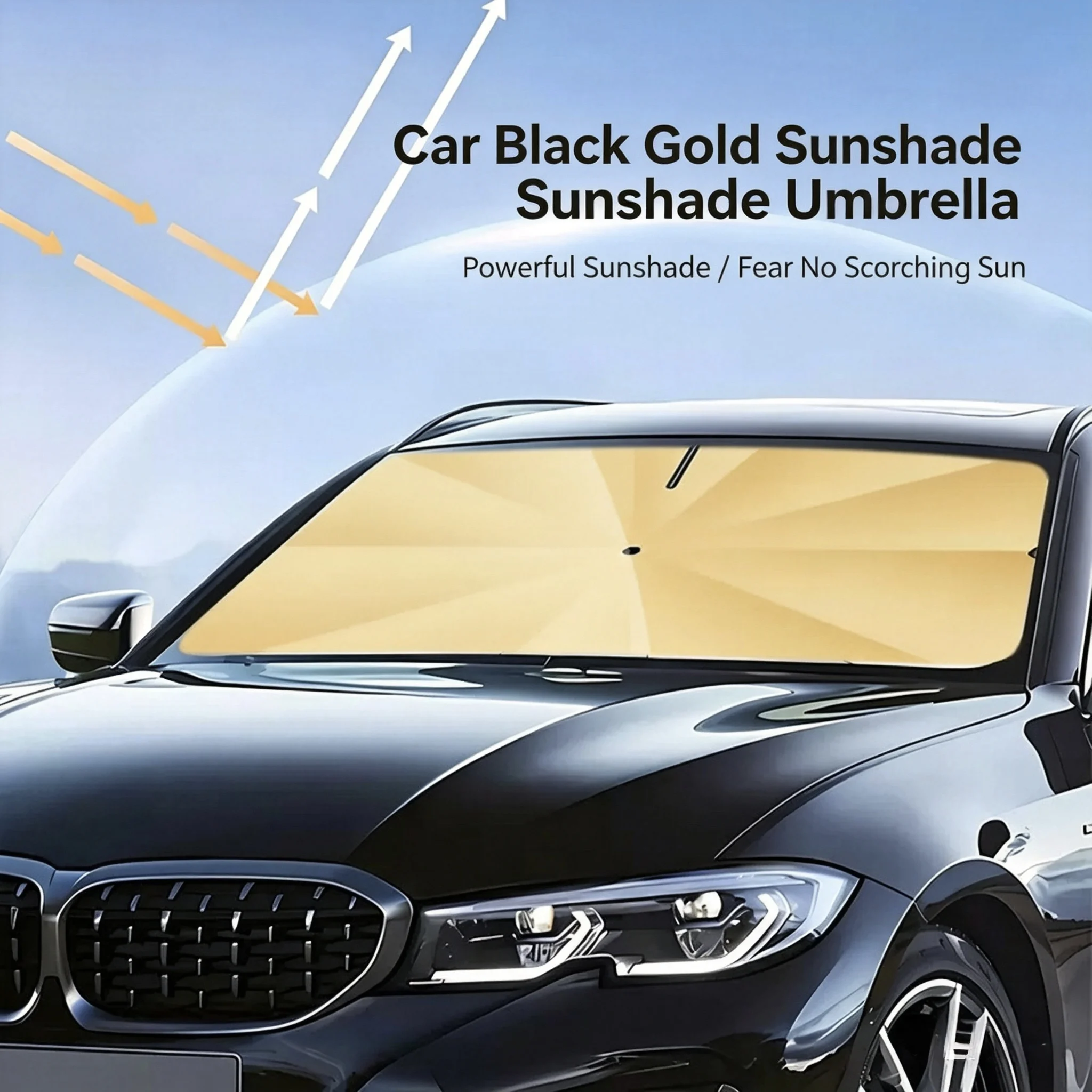 For  Volkswagen Golf Sun Shade Front Rear Side Window Sunshade Windshield Sun Visor Outdoor Camping interior Accessories view 4