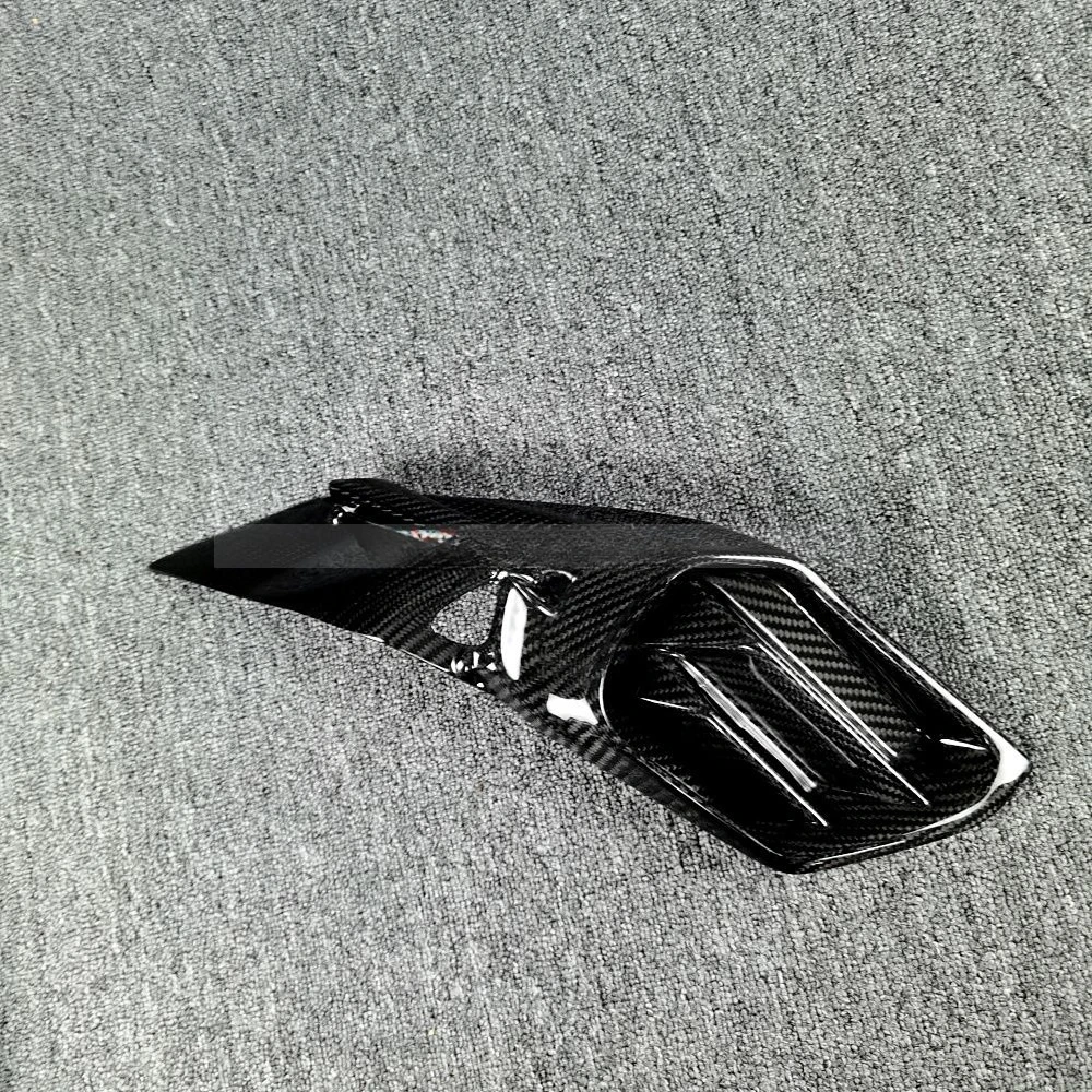 Applicable to Kawasaki H2 H2R Carbon Fiber Front Lip Intake Cover - Motorcycle Air Scoop Guard, Performance Upgrade