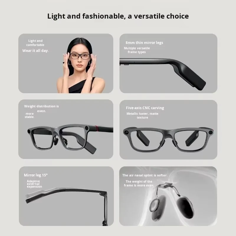 AR smart glasses, teleprompter translation glasses,   glasses, real-time instant translation device