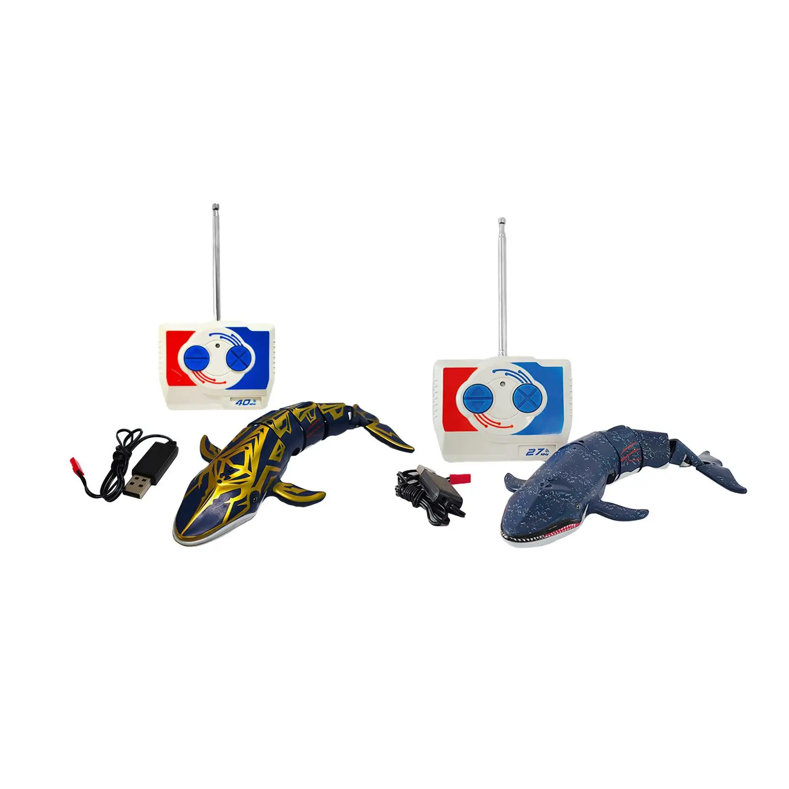 

Remote Control Whale Shark Toy Long Distance Control Sturdy Multifunction Pool