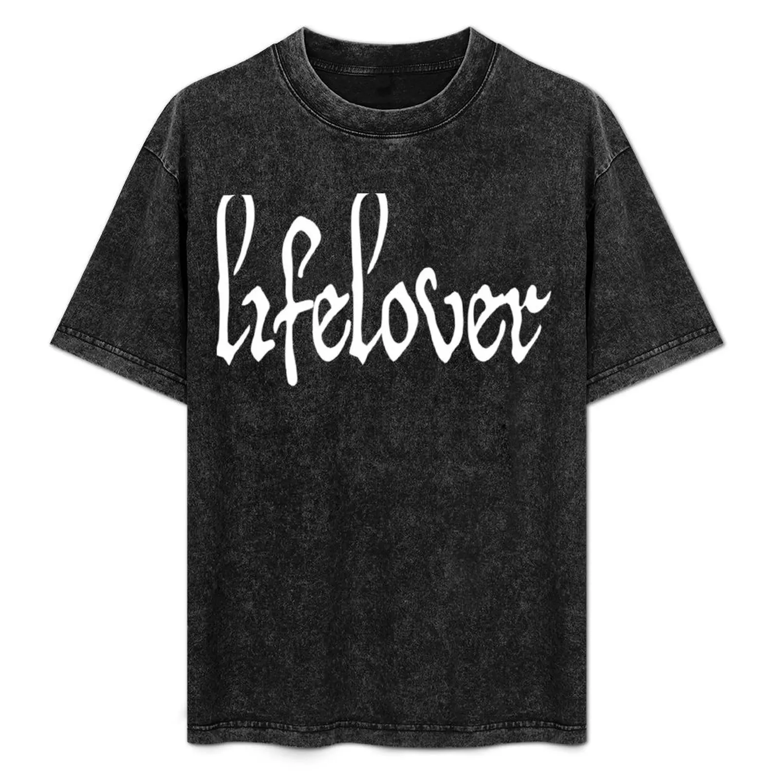 

Lifelover White Logo T-Shirt mens graphic t shirts t shirt personalised T-Shirt