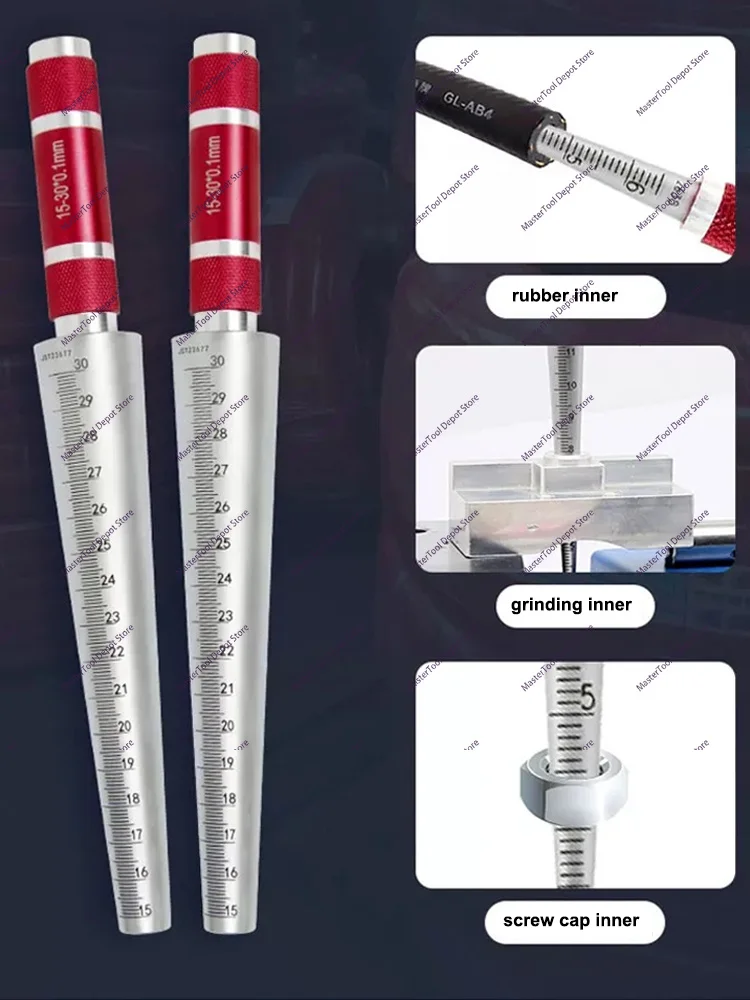Boremeters and Conical and Cylindrical Gauges Are Used To Measure The Diameter of Holes and The Taper of Cylinders