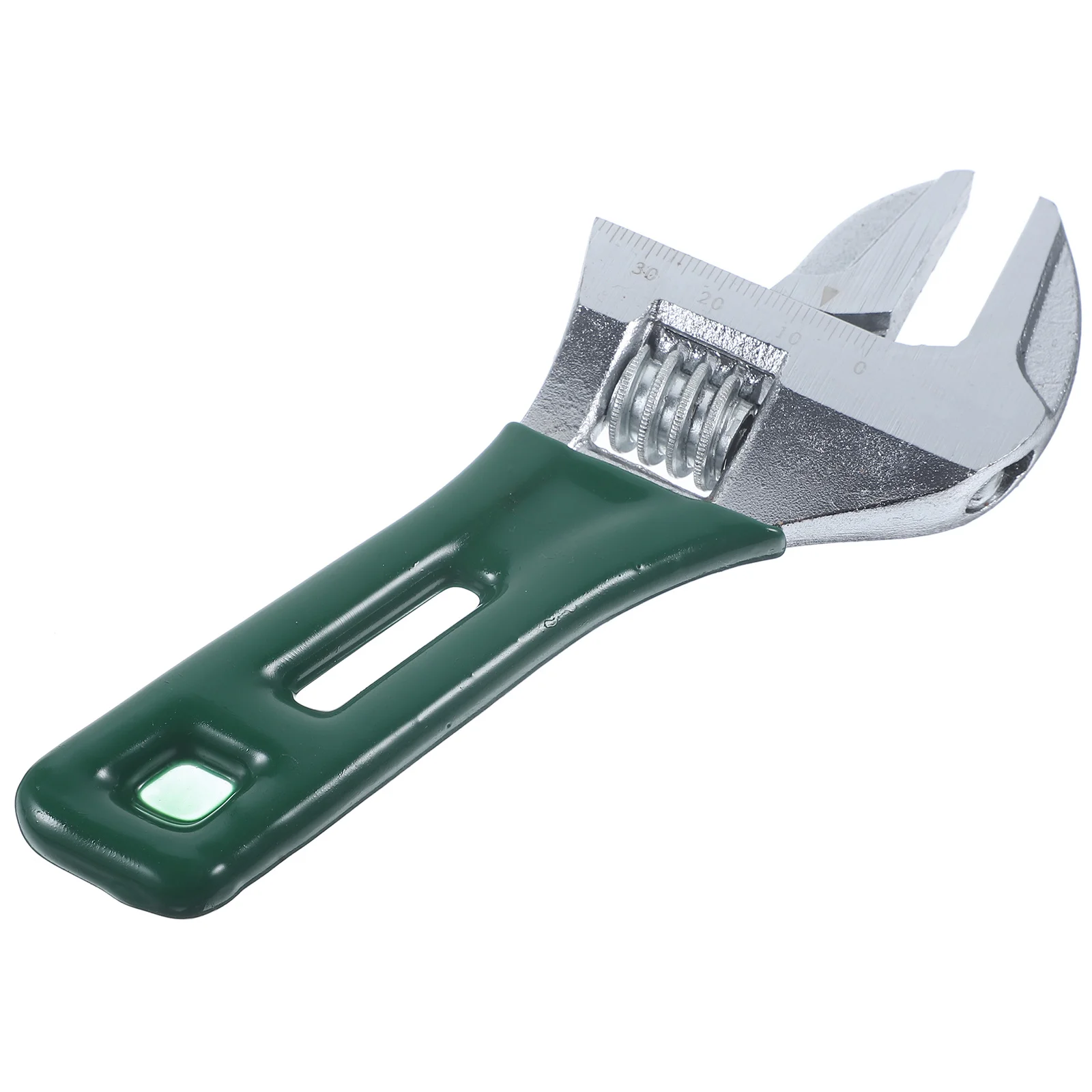 مفتاح ربط واسع الفم قابل للتعديل بمقبض قصير مفتاح فولاذي محمول لأدوات تفكيك المياه في حوض الغسيل