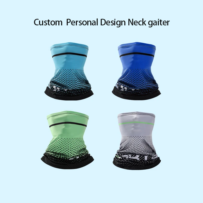 Custom Outdoor Neck Gaiter Fishing Face Mask Sun Protection Face Shields for Men Women Youth