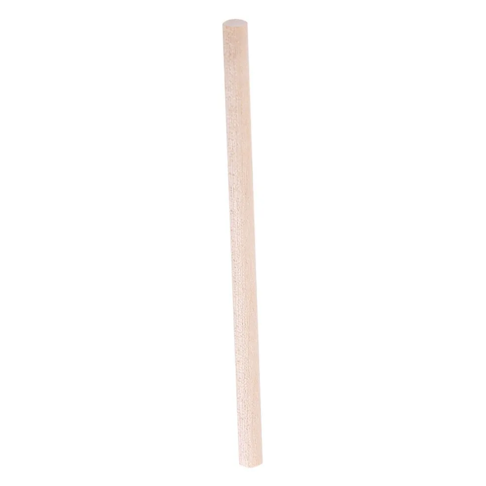 200pcs Unfinished Surface Wooden Dowel Rods Round Shape 1/8 x 3.94 Inch Round Wood Sticks Hardwood Dowel Pins DIY Projects