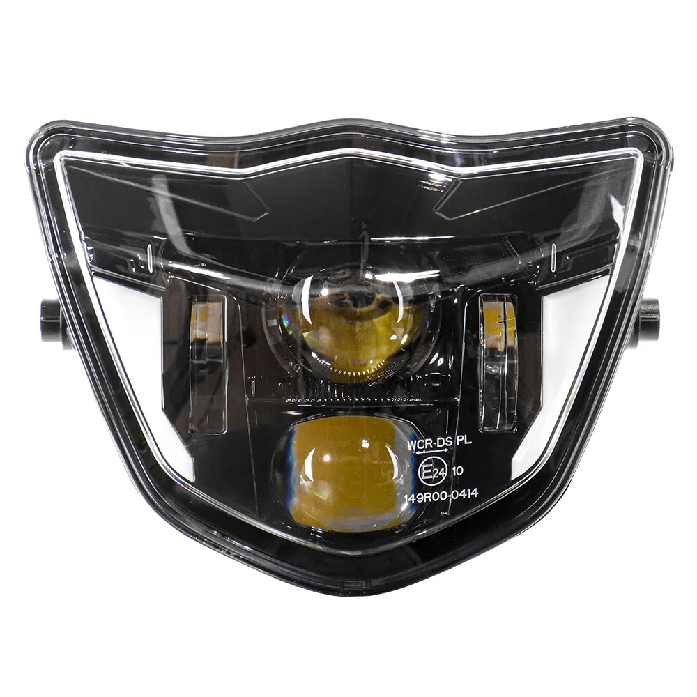 

Factory Hot Selling For Motorcycle YZ TTR WR XT MX Emark LED Headlight for WRF250/400/426 Dirt Bike Headlights Projector