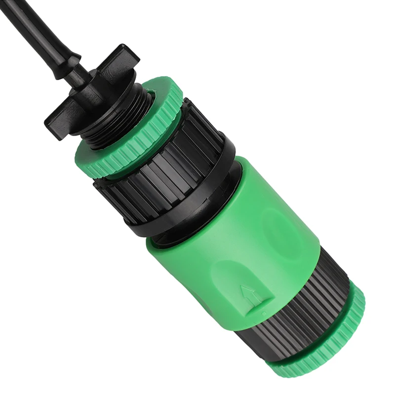 

Patio Irrigation System Kit Sprinkler Terrace Watering Air Misting Cooling Greenhouse Outdoor Plant Swimming pool