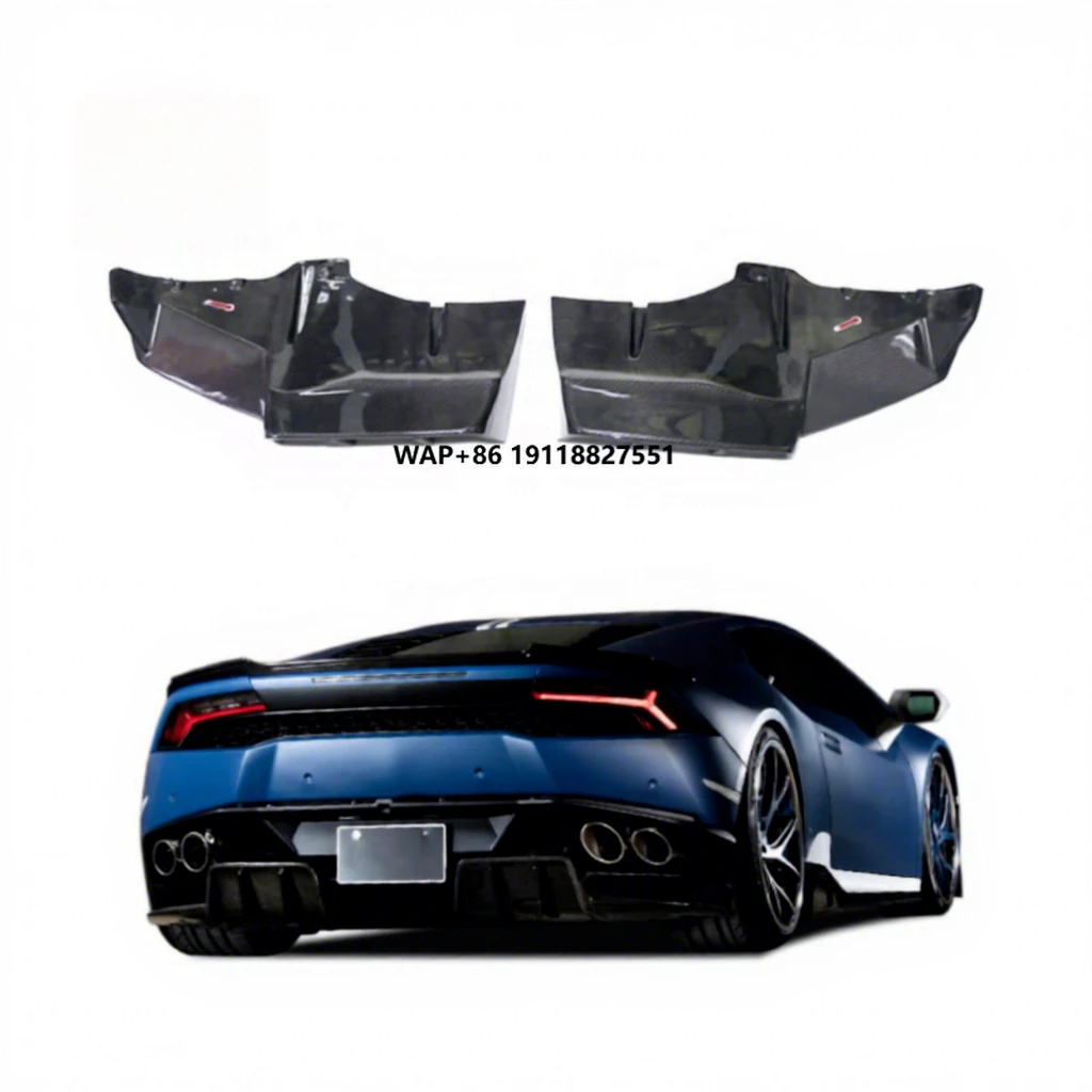 

Facelift Upgrade to Rowem Style Dry Carbon Fiber Rear Lip Diffuser for Huracan L8610 LP580