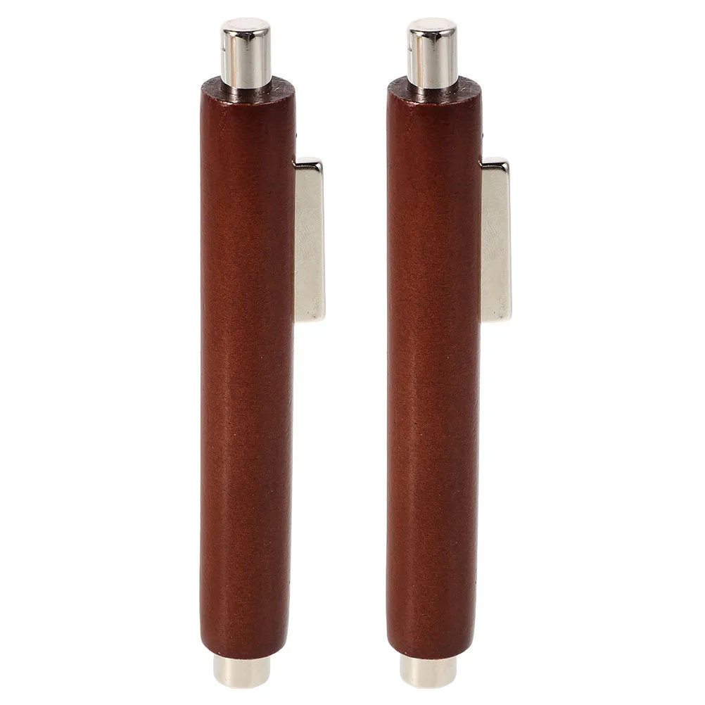 

2Pcs Cat Eye Nail Magnet Tool Manicure Tools Strong Magnetic Brown Gel Polish Durable Materials Lightweight Portable Nail Art