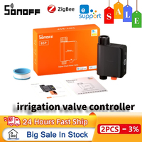 SONOFF SWV Water Valve Zigbee Faucet Smart Irrigation Controller Systerm Timer App Voice Control Via Alexa Google Home Assistant