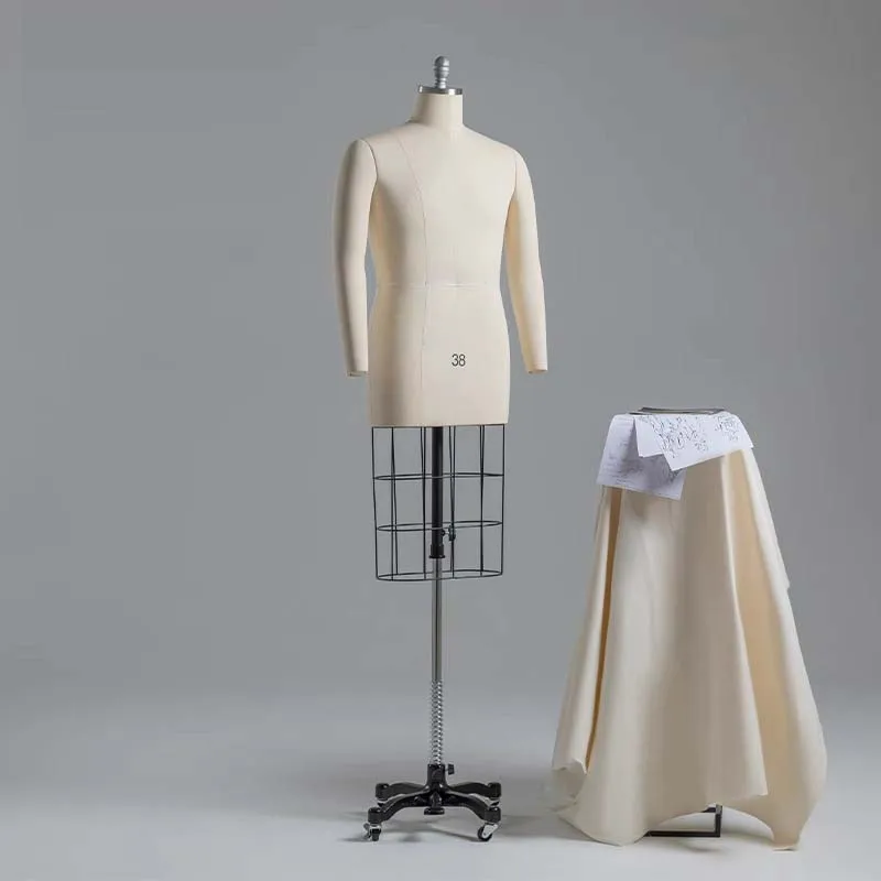 Factory Outlet Upper-Body Tailor Fabric Sewing Mannequin Torso Dress Form Model For Tailoring