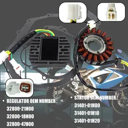 Stator & Regulator Rectifier & Gasket Fit For SUZUKI GSXR 600 750 2006 2007 2008 2009 2010 2011 2012