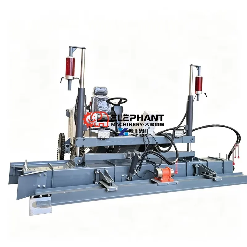 Hot Sale High Adaptability Automatic Laser Screed Machine Concrete Leveling Machine for Large Area Construction Site Use