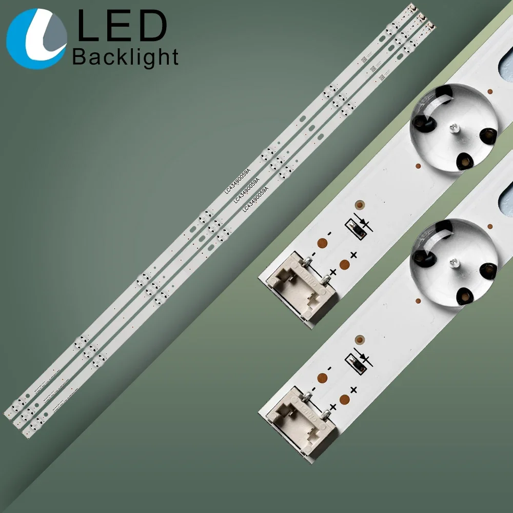 LED Backlight TV Strip LC43490059A LC43490063A 43LJ554T 43LJ5550 43LJ594 43LJ594V 43LJ595V 43LJ610V 43LJ610Y 43LJ6130 43LJ6140