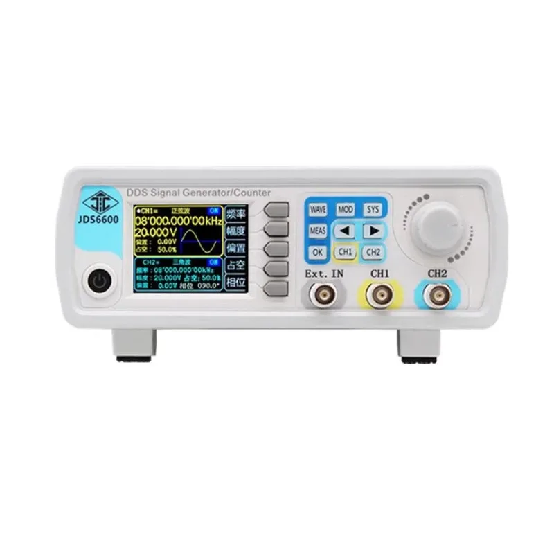 JDS6600 15MHz Dual/2-Channel DDS Signal Generator Signal Source Frequency Meter Function Arbitrary Waveform Generator Counter