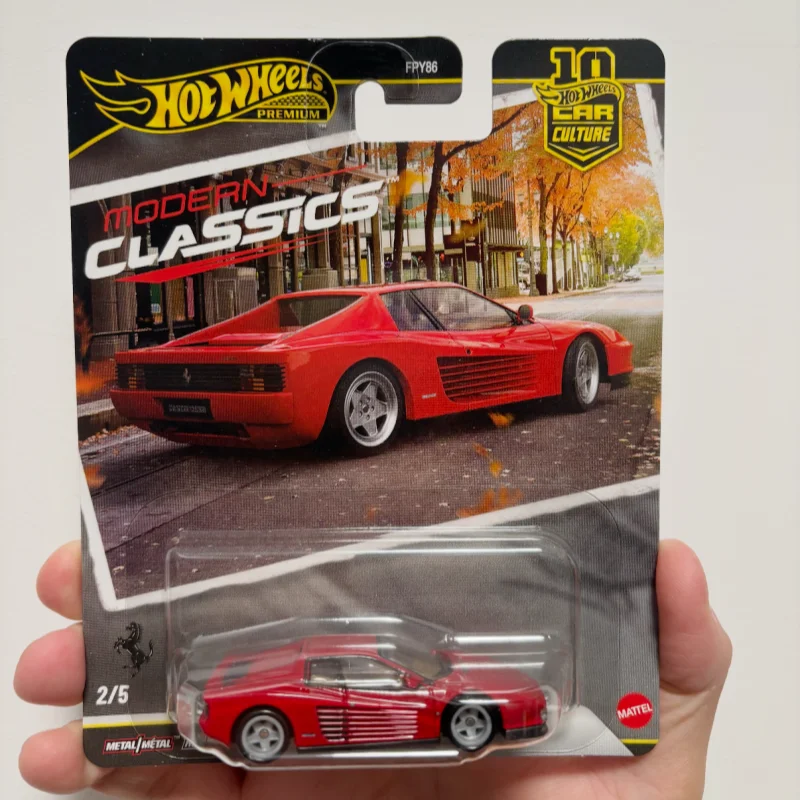 

Оригинальная коллекционная модель Hot Wheels 1/64 Car Culture FPY86: Современная классика - FERRARI TESTAROSSA, PORSCHE 993 GT2. Литой металлический автомобиль из сплава.