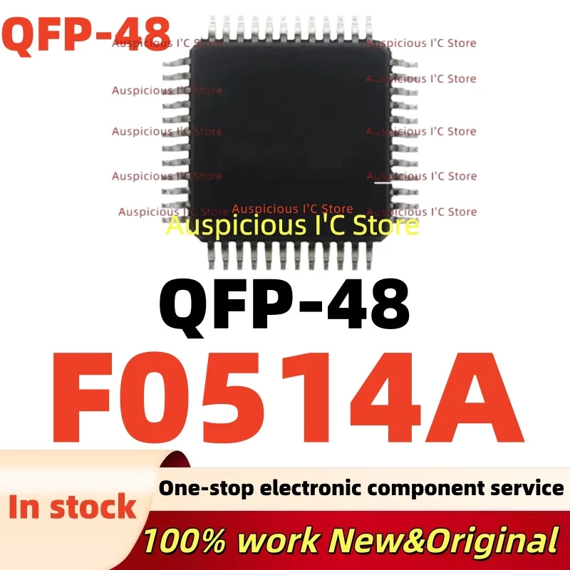 

(5pcs) F0514 F0514A QFP-48 1005New