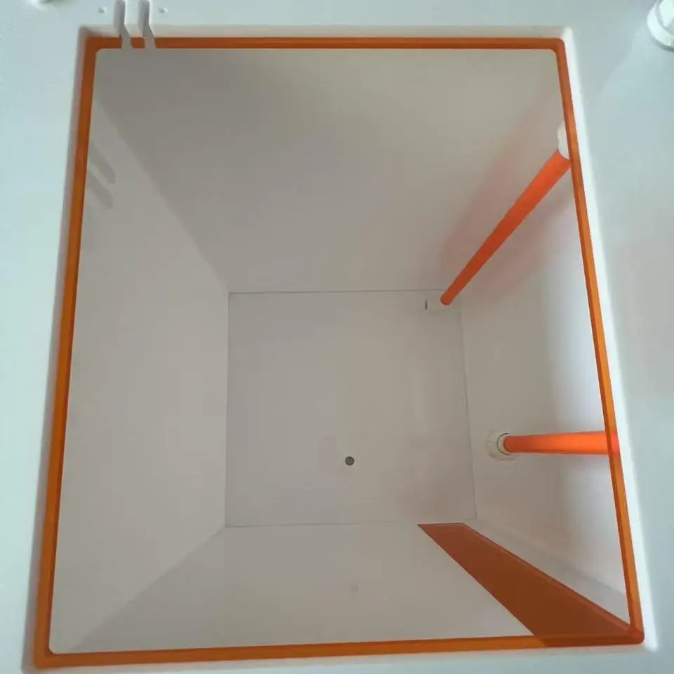 TLF Large-Mouth Automatic Circulation Fish Tank Thickened Sea Salt Color Acrylic Cover Plate  Aquarium Accsori