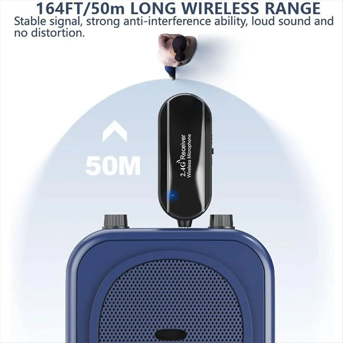 Compatible Professional Wireless Headset Microphone Transmitter Microfone for Voice Radio System Guitar Teaching Fitness Gaming