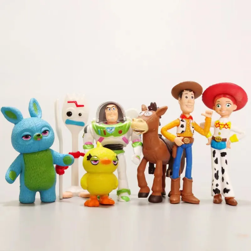 

Disney Toy Story 4 Woody Buzz Lightyear Action Figure Anime Decoration Collection Figurine Toy Children Birthday Christmas Gift