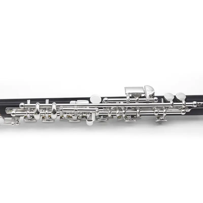 Professional Standard Woodwind Instrument, High-quality C-key Silver Plated Short Flute, ABS Tube Body For Student Grading