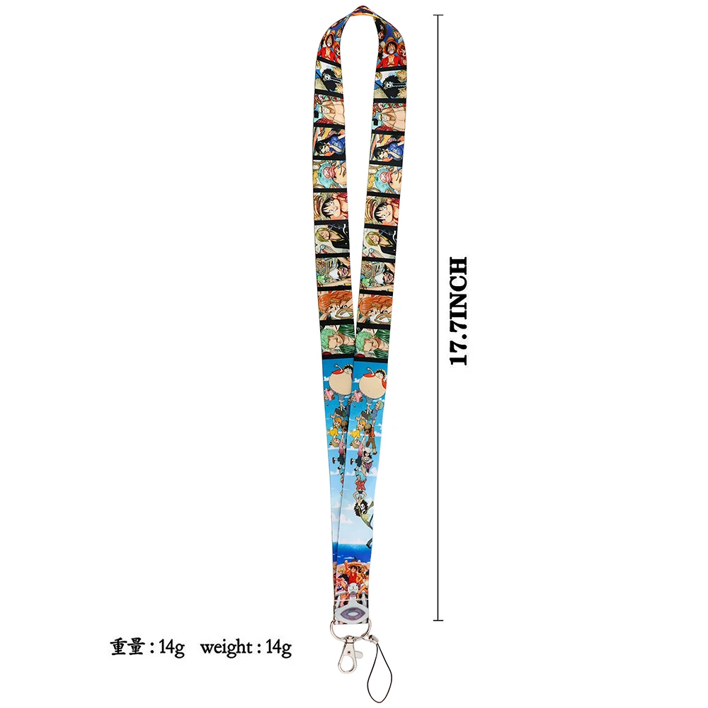 Ransitute R2643 smycz Anime etui na dowód brelok do kluczyków samochodowych identyfikator karta siłownia telefon odznaka dziecięcy klucz uchwyt pierścieniowy biżuteria — zdjęcie produktu 2